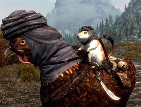 Aethramyr Shares Skyrim Looking For A Mod How About Gerbils Riding