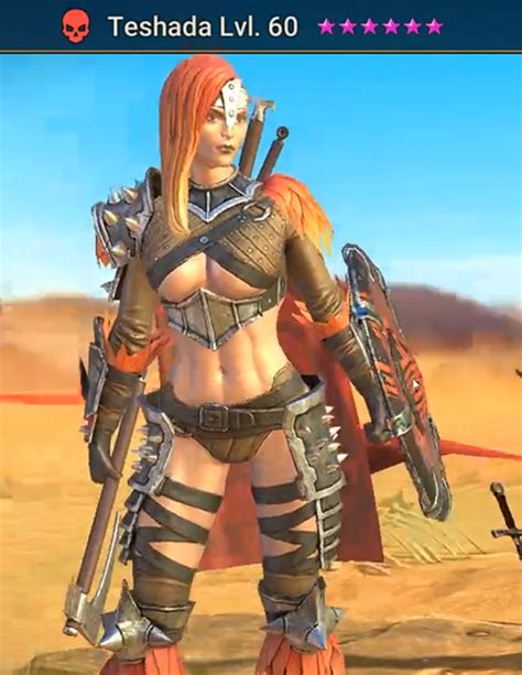 Raid Shadow Legends Bikini Armor Battle Damage