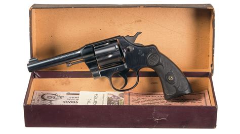 Colt Army Special Double Action 32 20 Wcf Revolver With Box Rock