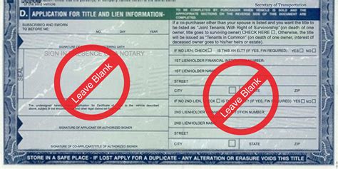 How To Sign Your Car Title In Pennsylvania Including Dmv Title Sample