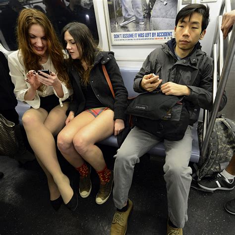 People Around The World Went Pantless For The Annual No Pants Subway