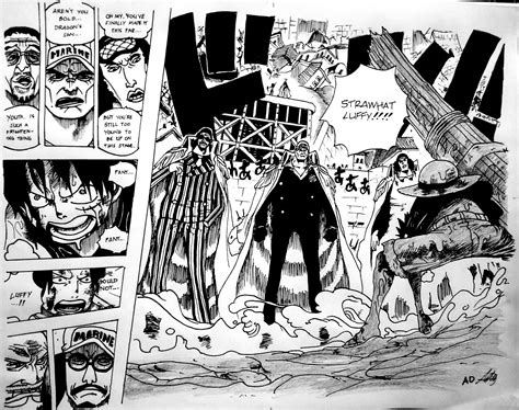 Luffy Best Manga Panels