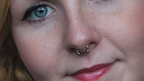 8 how to take care of a septum piercing Septum Piercing - YouTube