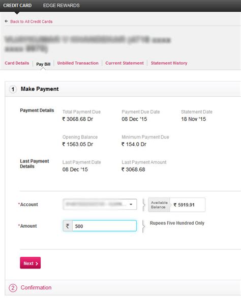 A revolving facility for payment of credit card dues is available wherein you will have to pay a minimum stipulated amount and the. How to Pay Axis Bank Credit Card Bill Online through Net Banking » Reveal That