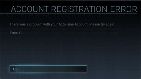 How to fix cod modern. What is Call of Duty: Modern Warfare 'Account registration ...