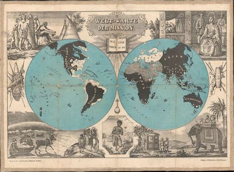 Welt Karte Der Mission Geographicus Rare Antique Maps