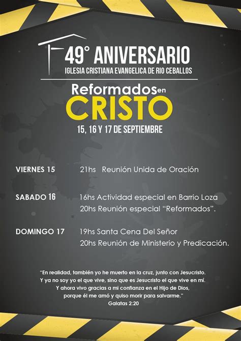 Aniversario Iglesia Cristiano Evangelico Iglesia Aniversario