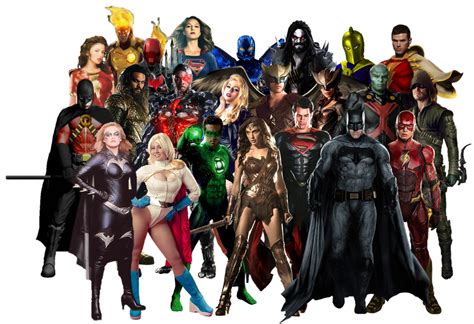 Dc Justice League Transparent Background By Gasa979 On Deviantart