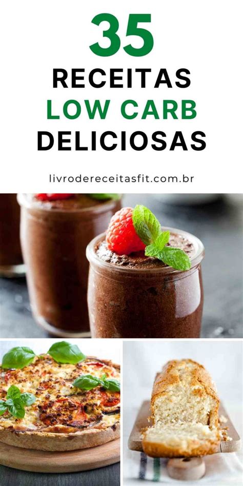 Receitas Low Carb Deliciosas Livro De Receitas Fit