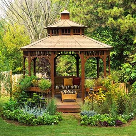 Pergolas and gazebos create small private spaces that improve backyard designs and accentuate. 22 Beautiful Metal Gazebo and Wooden Gazebo Designs ...