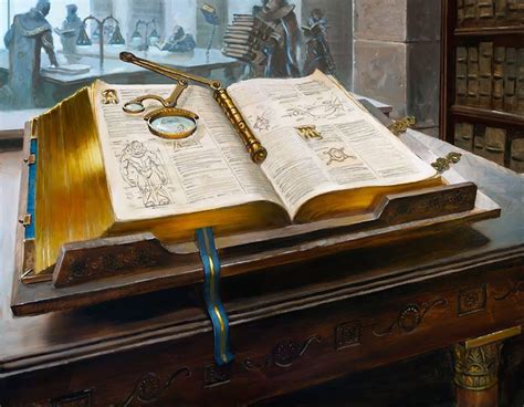 MtG Art: Urza's Tome from Dominaria Set by Aaron Miller - Art of Magic ...