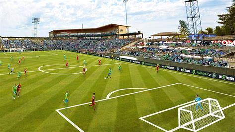 Cheney stadium, it also hosts soccer games. S2 Heads to Tacoma's Cheney Stadium for 2018
