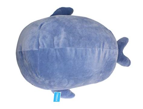 Vintoys Very Soft Blue Whale Shark Hugging Pillow Plush Doll Fish Plush
