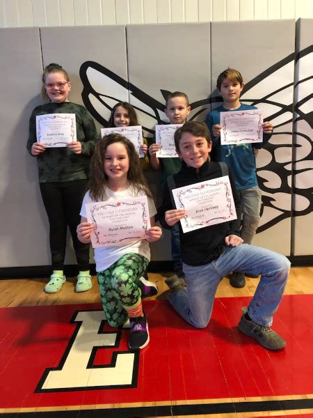 Hilldale Public Schools Elementary Hornets Of The Month Friendship