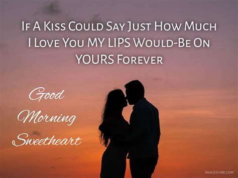 Best Love Romantic Kiss Good Morning Images Quotes In Images Vibe