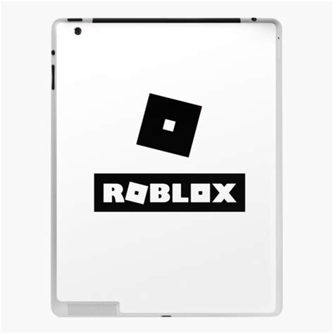 Roblox Logo Black Ipad Case And Skin By Sandgart Redbubble