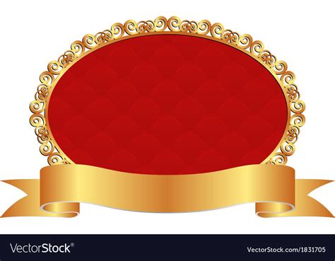 Red Banner Royalty Free Vector Image Vectorstock
