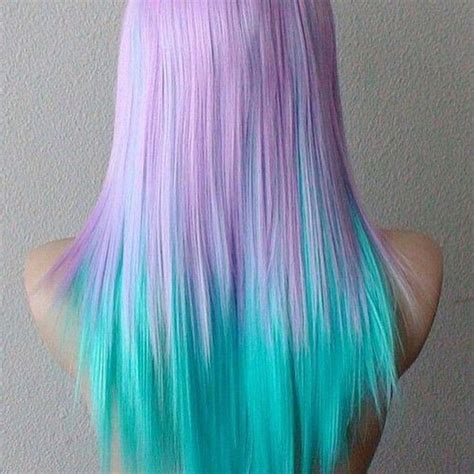 Should i dye my hair turquoise? Light pastel dyed hair. Amazing lilac and bright turquoise ...