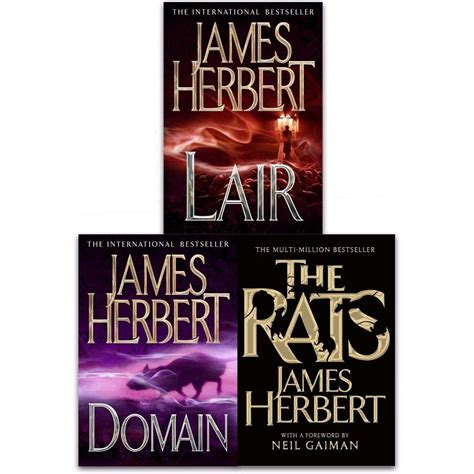 James Herbert The Rats Trilogy Collection 3 Books Set Pack Domain Lai