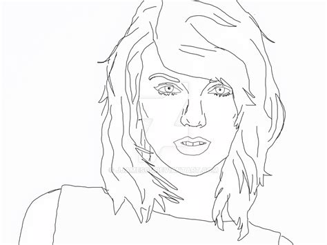 Swift, whose sixth studio album drops today (november 10), includes an unusually direct message to fans in the lp's their secret admirer looks at them and sees an elaborate sunset of brilliant color and dimension and spirit and pricelessness. Taylor Swift Drawing at GetDrawings | Free download