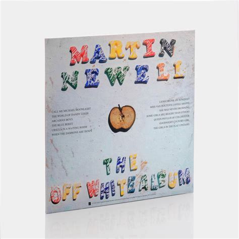 Martin Newell The Off White Album Lp White Vinyl Record Retrospekt