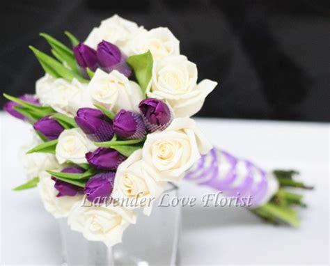 We did not find results for: Purple Tulip White Rose Bridal Bouquet | White rose bridal ...