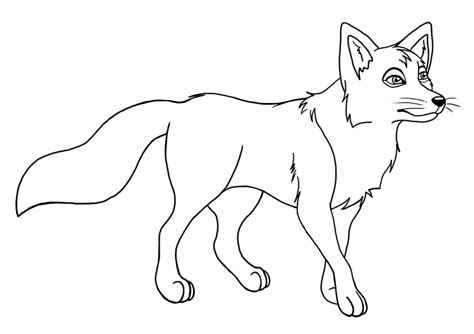Dibujos Para Colorear Zorro - Dibujos Para Dibujar
