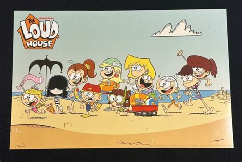 Sdcc 2023 The Loud House Nickelodeon Promo Poster 1999 Picclick