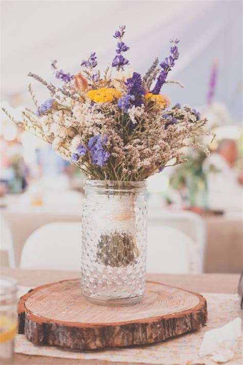 Dried Flowers Wedding Centerpiece You Can Use Our Cotton Stems With