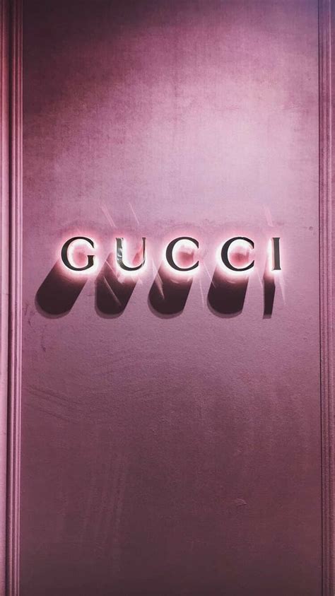 Pink Gucci Iphone Wallpaper 4k
