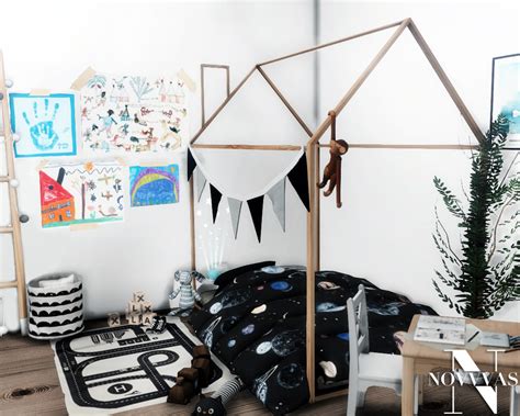 You can express your own unique style in your choice of bed, bed head, a bedside table or two, your closet and even a console table. novvvas: "KALEHOUSE TODDLER BEDROOM SET• floor bedframe (4 ...