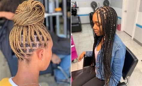 Gone are the days of taking tylenol before sitting in a salon chair for half the day. 43 Pretty Small Box Braids Hairstyles to Try | StayGlam