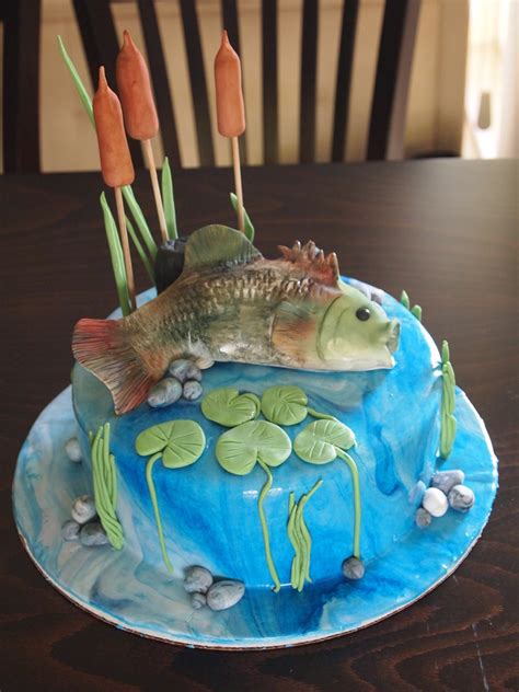 Browse through the gallery and let us know your ideas. Cake With Fish - CakeCentral.com