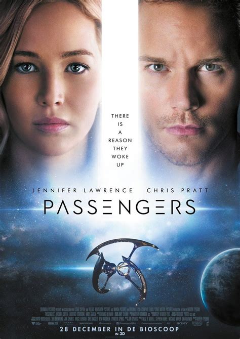Jennifer Lawrenceand Chris Pratt On The Set Of Passengers Плакаты с