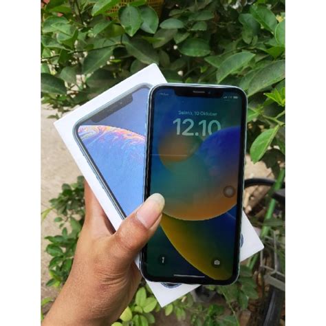 Jual Apple Iphone Xr 128Gb Lengkap Original Shopee Indonesia