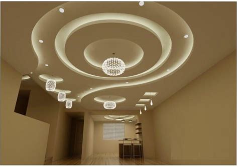 Modern Gypsum Board False Ceiling Designs Prices Installation 3D