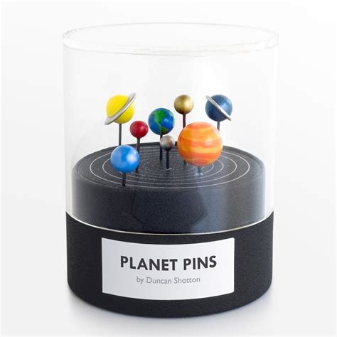 Put A Tiny Solar System On Your Corkboard With Planet Pins
