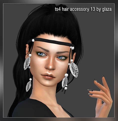 Hair Accessory 13 At All By Glaza Sims 4 Updates