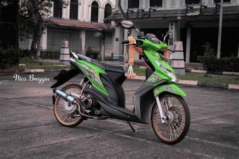 15+ Kumpulan Modifikasi Honda Beat Karbu 2020 Terkeren Lengkap Simple