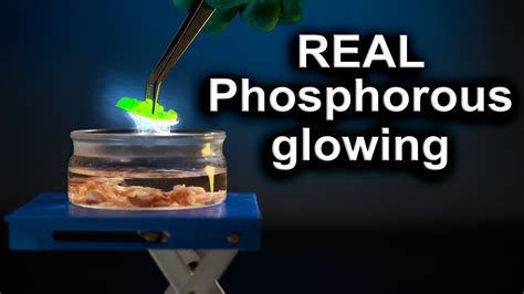 This Is How Phosphorous Really Glows Youtube