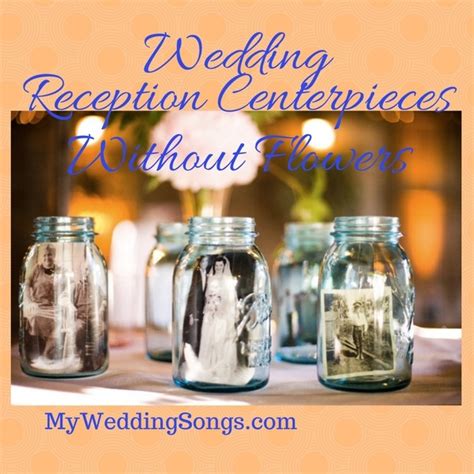 Wedding Reception Centerpieces Without Flowers