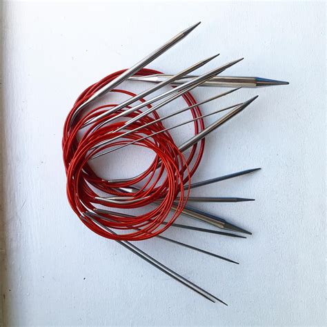 40 Circular Knitting Needles Metal Chiaogoo Etsy