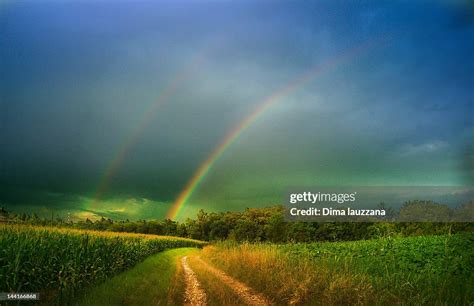 Double Rainbow High Res Stock Photo Getty Images