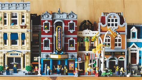 Lego Icons 10312 Jazz Club Alineado Con Edificios Modulares