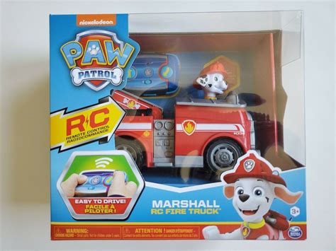 Paw Patrol Marshall Rc Fire Truck Remote Controlled N