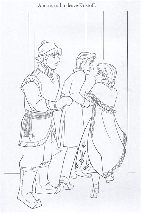 Coloring Pages Frozen Hans And Anna