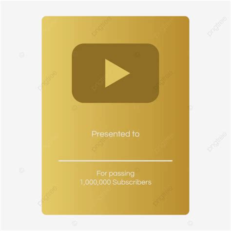 Golden Play Button Vector Silver Play Button Play Button Png And