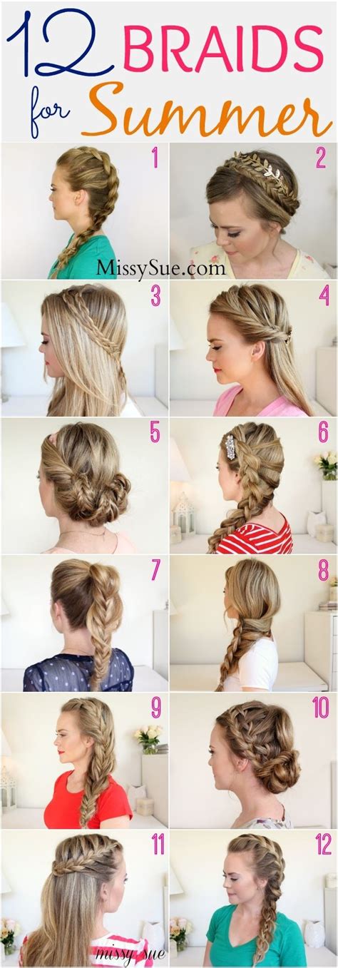 26 pretty braided hairstyle for summer popular haircuts