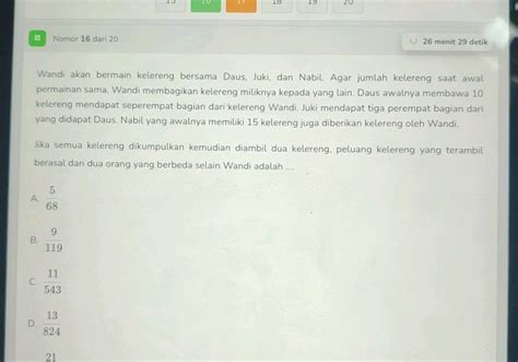 Nomor Dari Menit Detik Wandi Akan Studyx