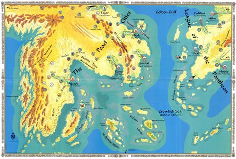 Map Of Toril Forgotten Realms